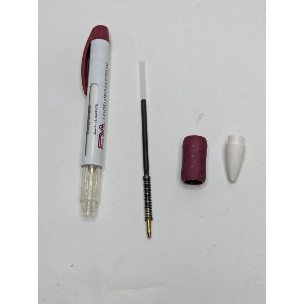 Vintage FDA Food Protection Rep Wide Body Message Black Pen USA Retractable